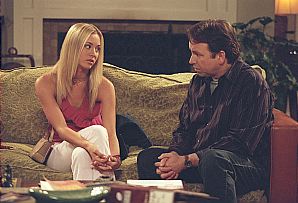 Kaley Cucoco and John Ritter